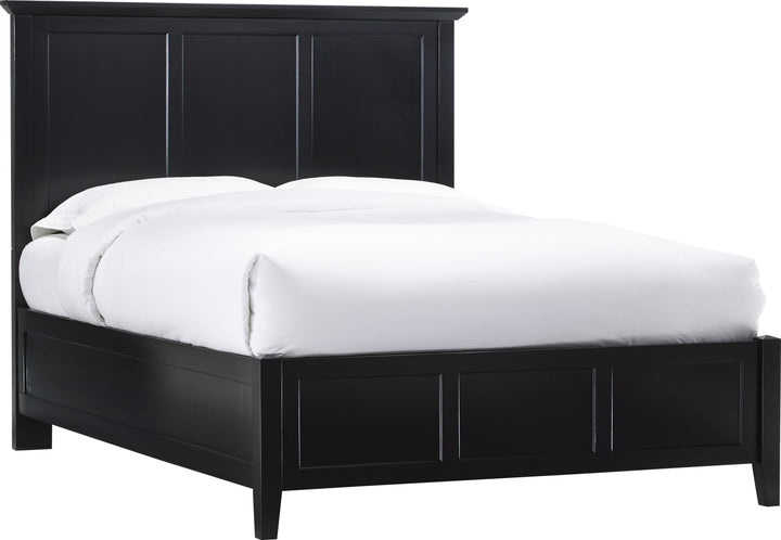 Paragon Queen-size Panel Bed in Black – view 4