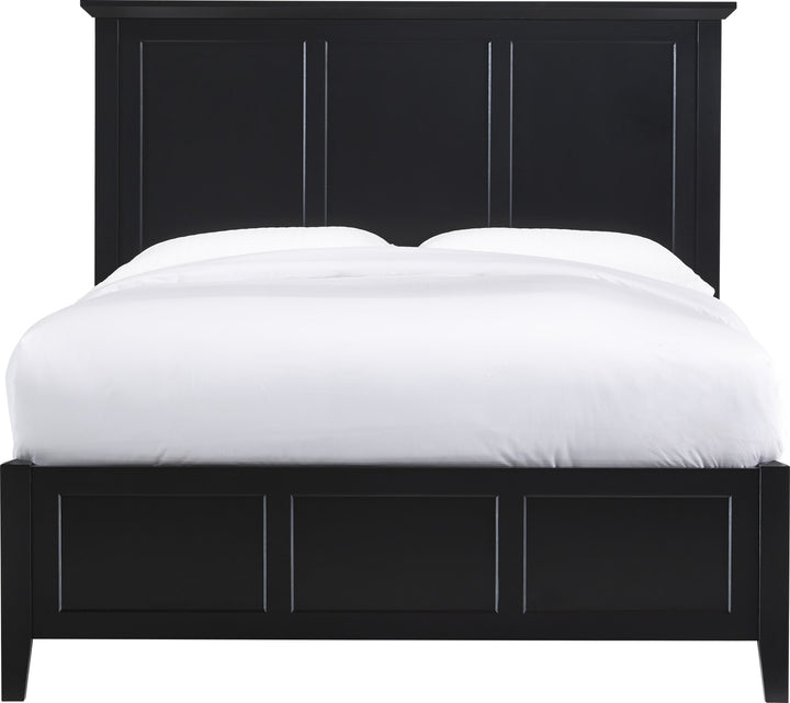 Paragon Queen-size Panel Bed in Black – view 5