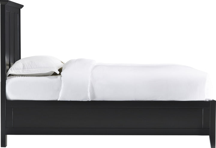 Paragon Queen-size Panel Bed in Black – view 6