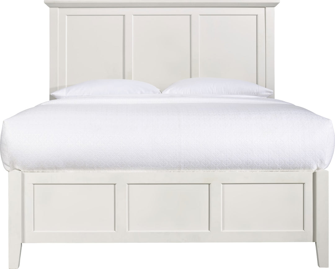 Paragon King-size Panel Bed in White – view 4