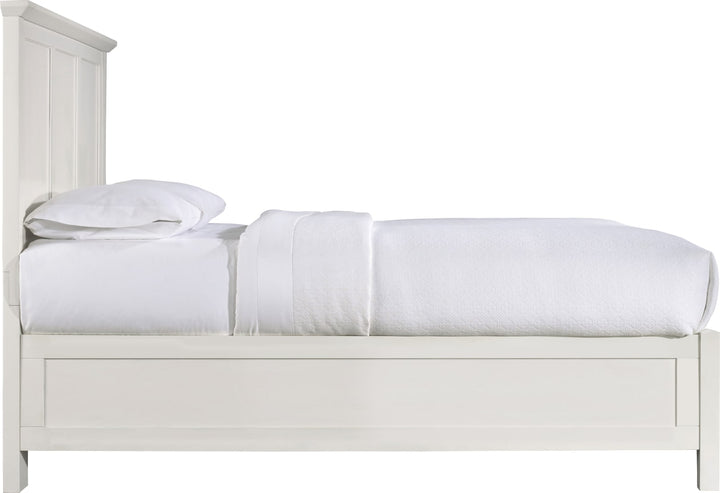 Paragon King-size Panel Bed in White – view 6