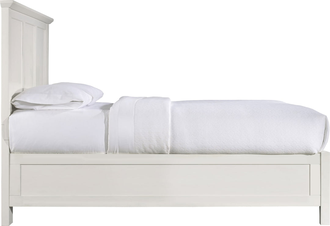 Paragon King-size Panel Bed in White – view 6