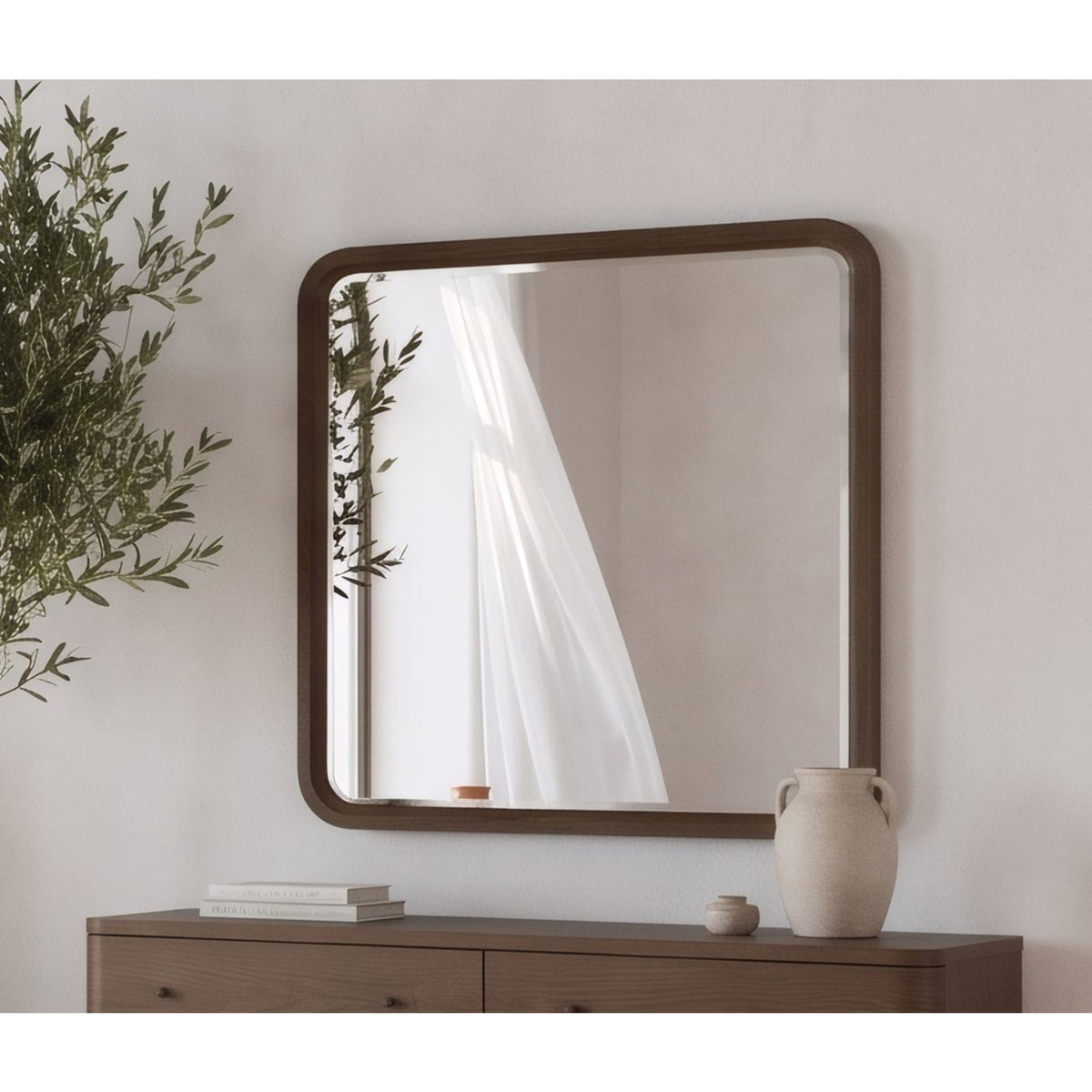 Penny Drs Mirror - Choc Mse