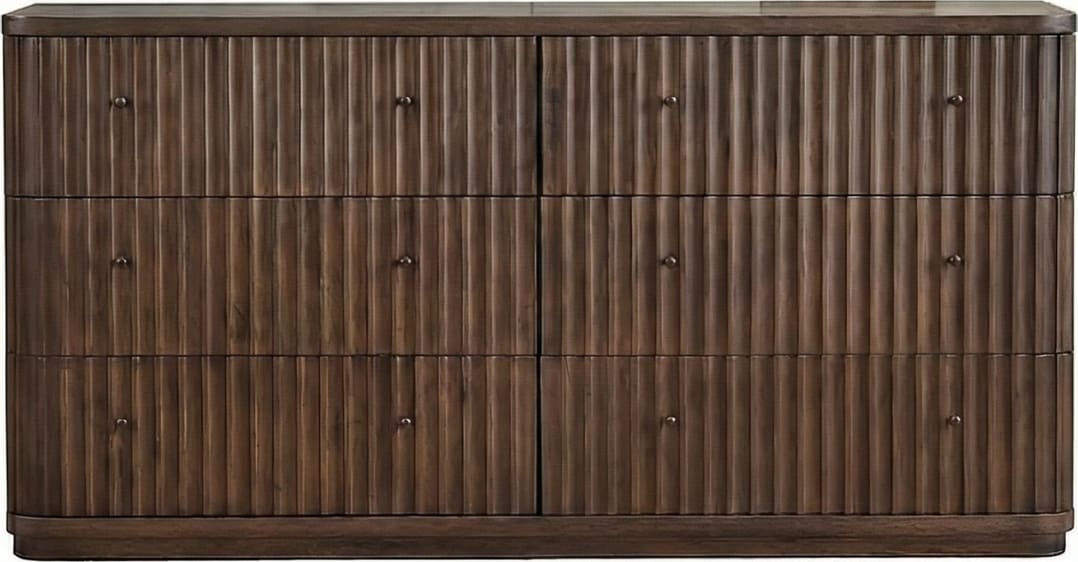 Penny Fluted Dresser - Ch Ms – view 3