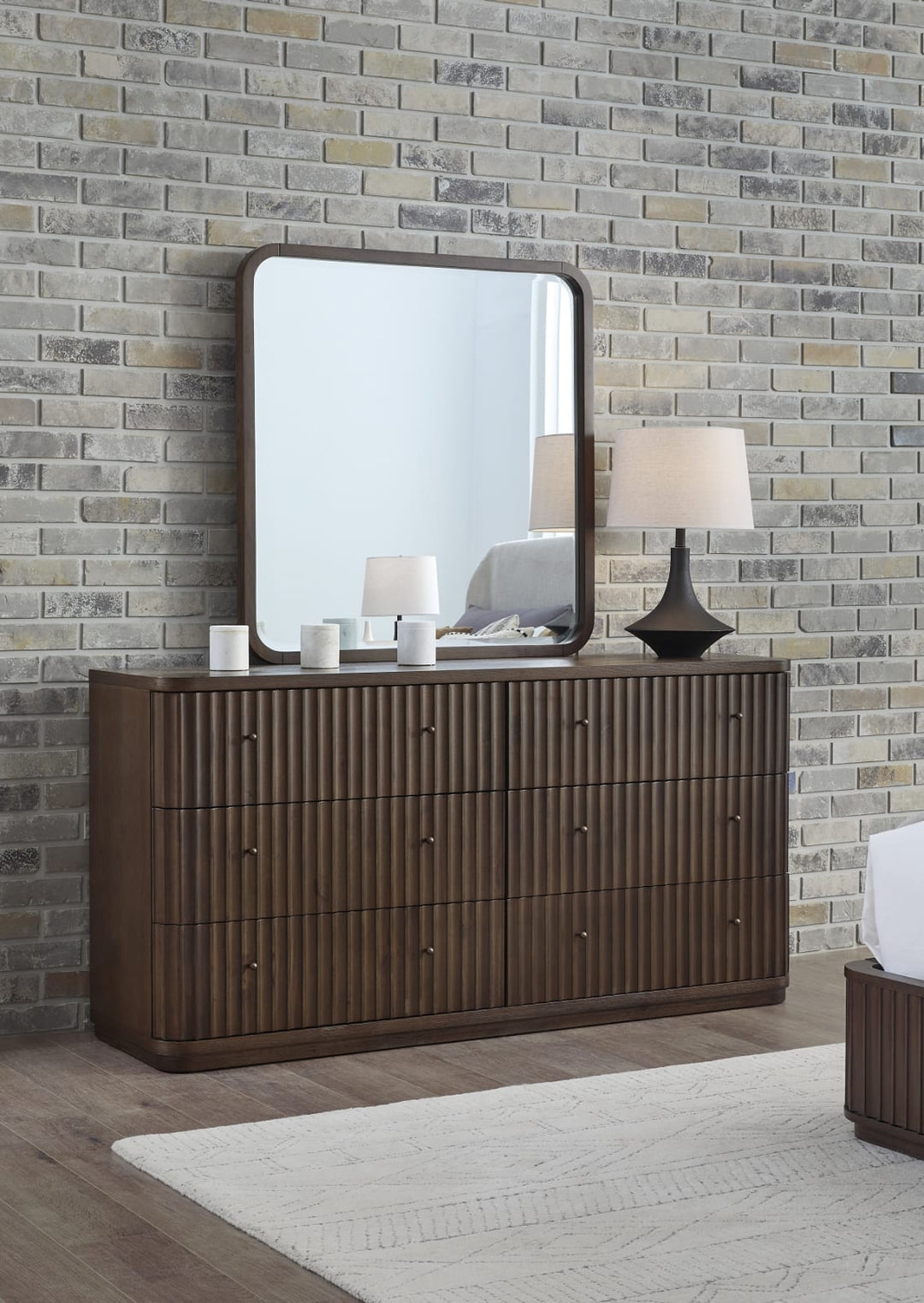 Penny Fluted Dresser - Ch Ms – view 6