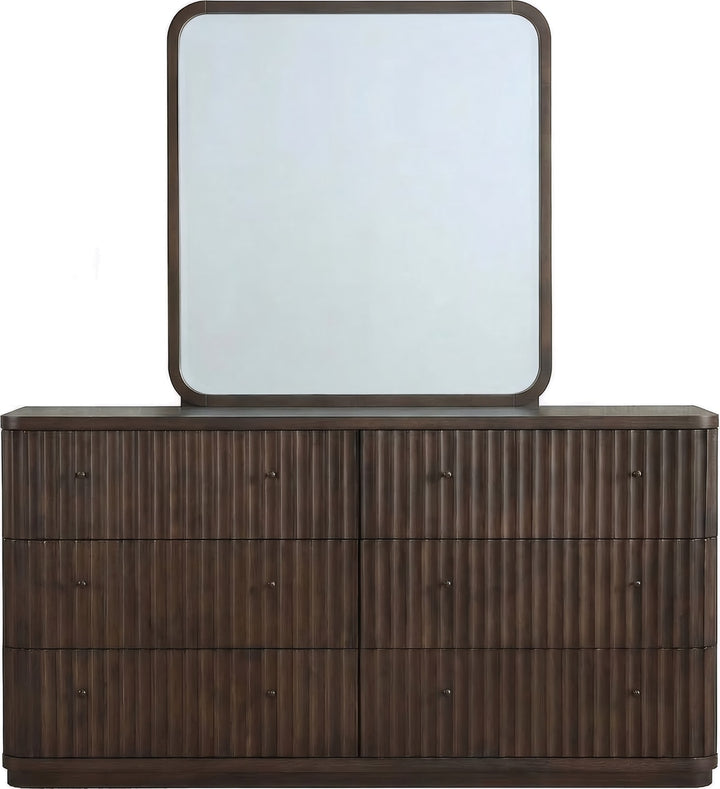 Penny Fluted Dresser - Ch Ms – view 7
