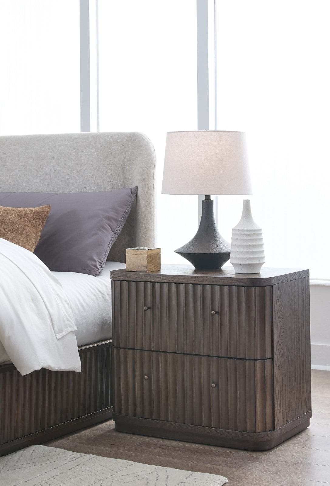 Penny Fluted Nghtstnd - Ch Ms