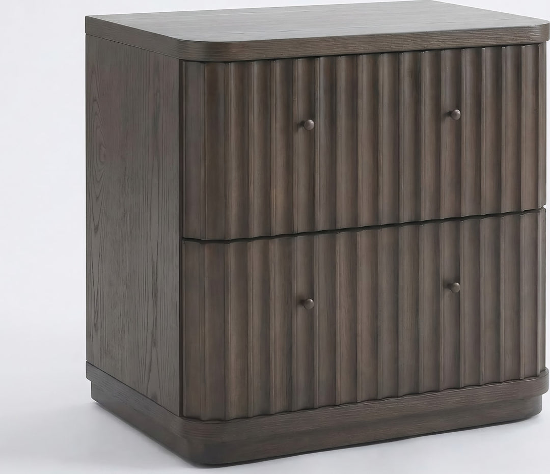 Penny Fluted Nghtstnd - Ch Ms – view 3