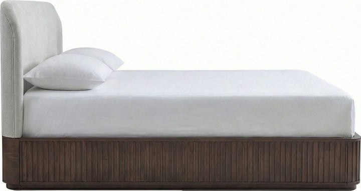 Penny Fluted QN Bed - Ch Ms – view 6
