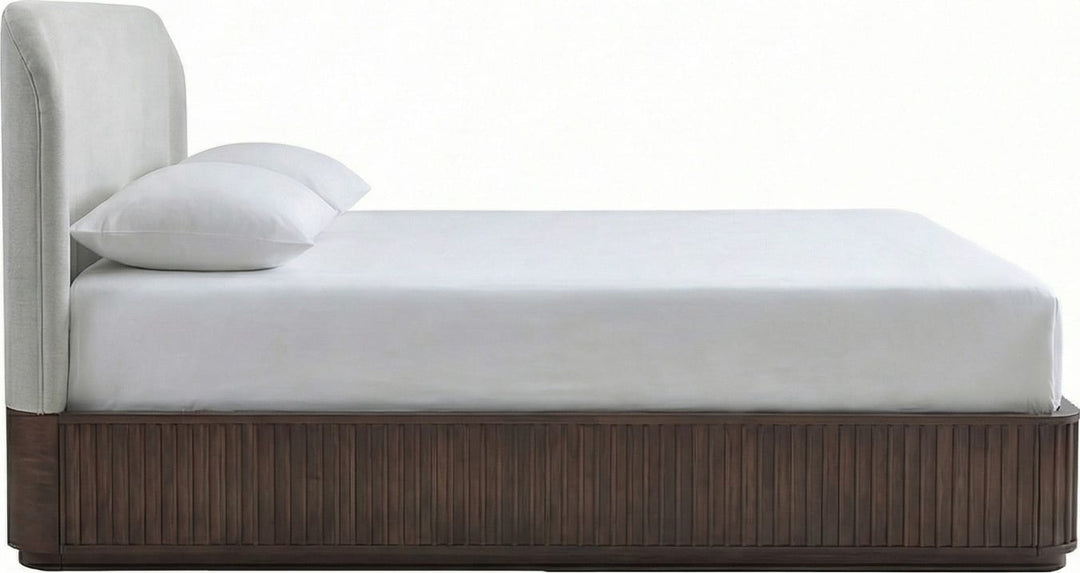 Penny Fluted QN Bed - Ch Ms – view 6