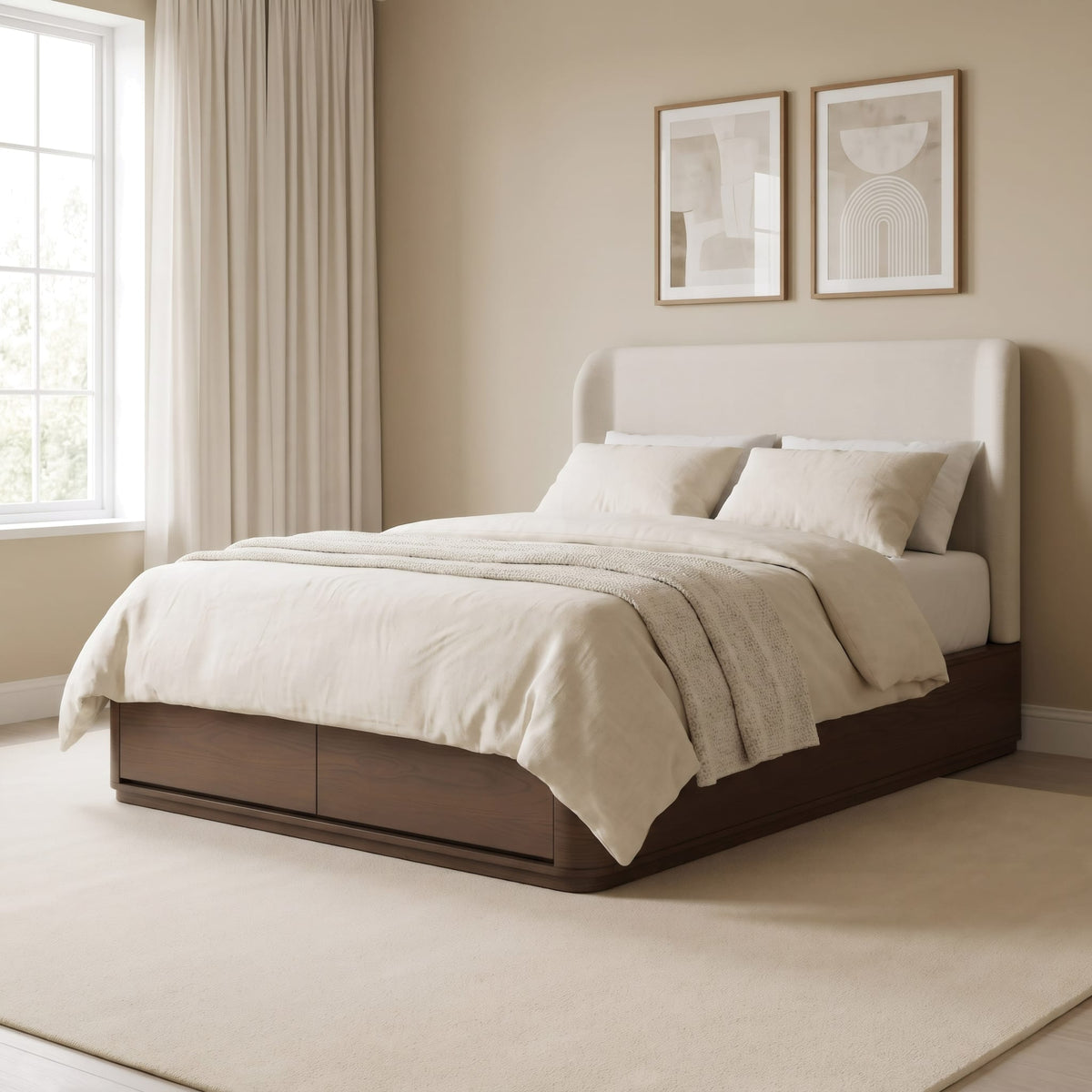 Penny Queen Strg Bed - Ch Ms