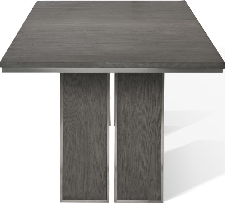 Plata Extension Dining Table in Thunder Grey – view 12