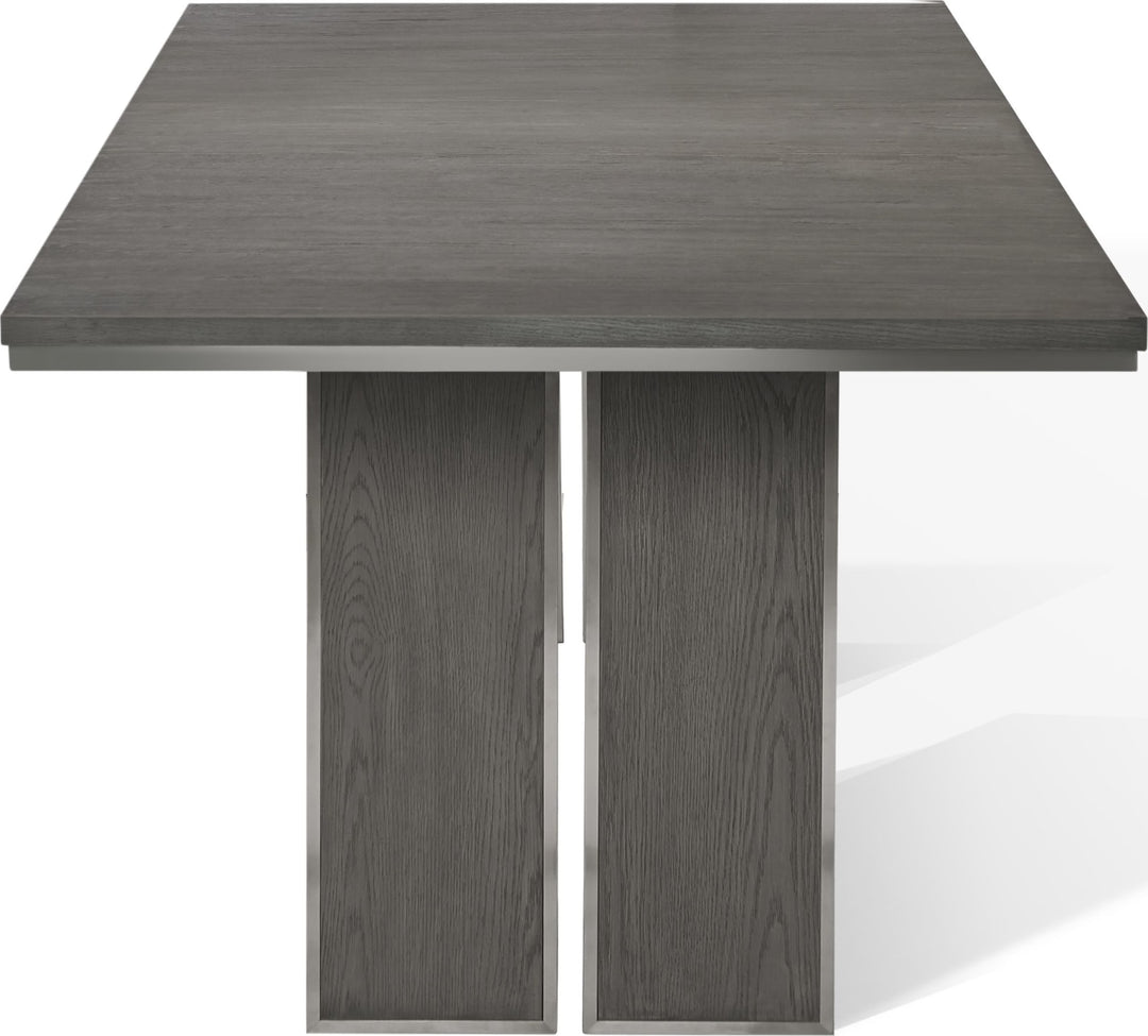 Plata Extension Dining Table in Thunder Grey – view 12