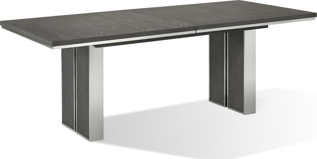 Plata Extension Dining Table in Thunder Grey – view 7
