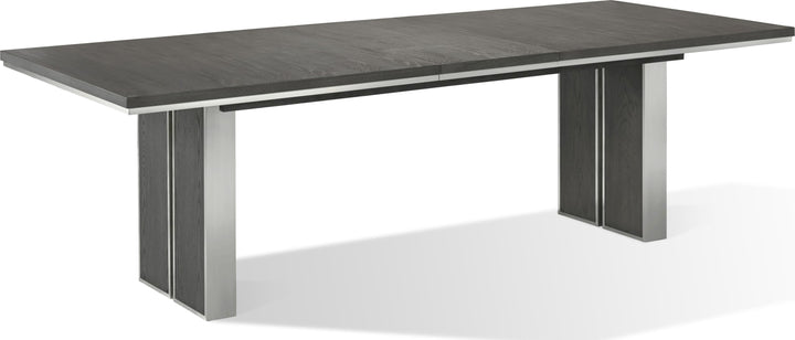 Plata Extension Dining Table in Thunder Grey – view 8
