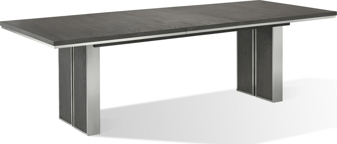 Plata Extension Dining Table in Thunder Grey – view 8