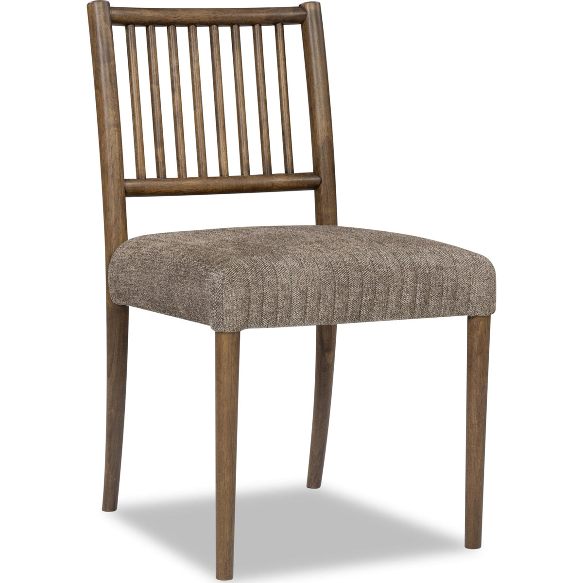 Ravelle Spindle Back Dining Chair in Earth and Walnut Grove