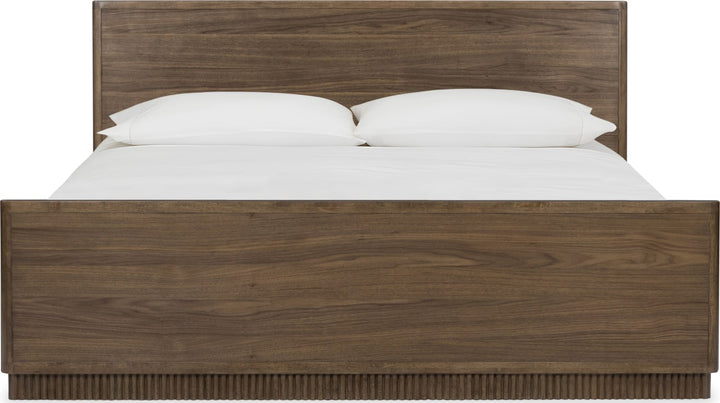 Ravelle Wd QN Bed -  Wnt Grove