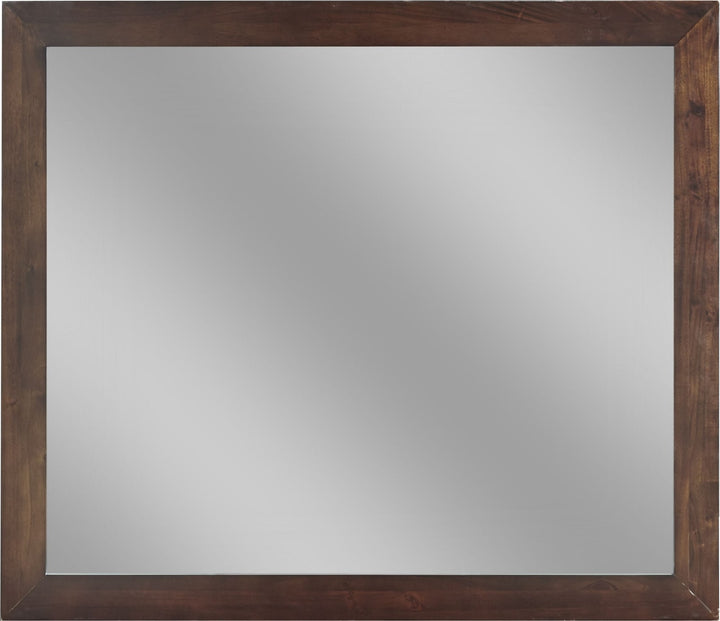 Riva Mirror in Chocolate Brown – view 5