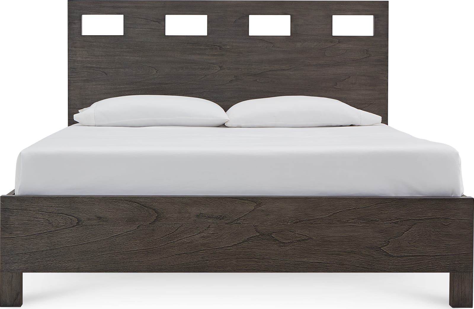 Riva Stg King Bed - Sharkskin