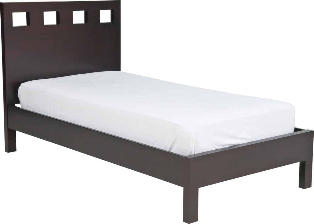 Nevis California King Size Riva Platform Bed in Espresso – view 6
