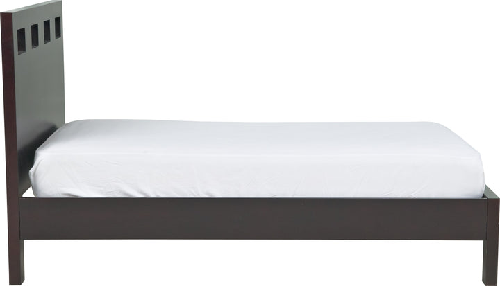 Nevis King Size Riva Platform Bed in Espresso – view 8