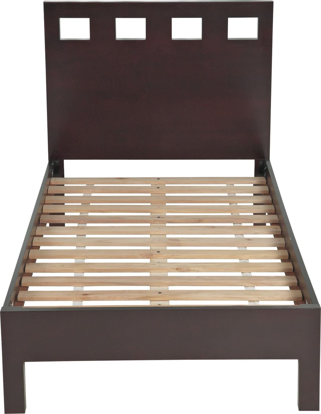 Nevis King Size Riva Platform Bed in Espresso – view 9