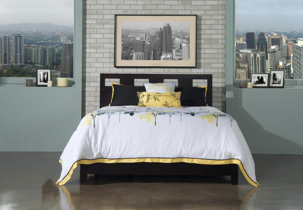 Riva Twin-size Platform Storage Bed in Espresso – view 3
