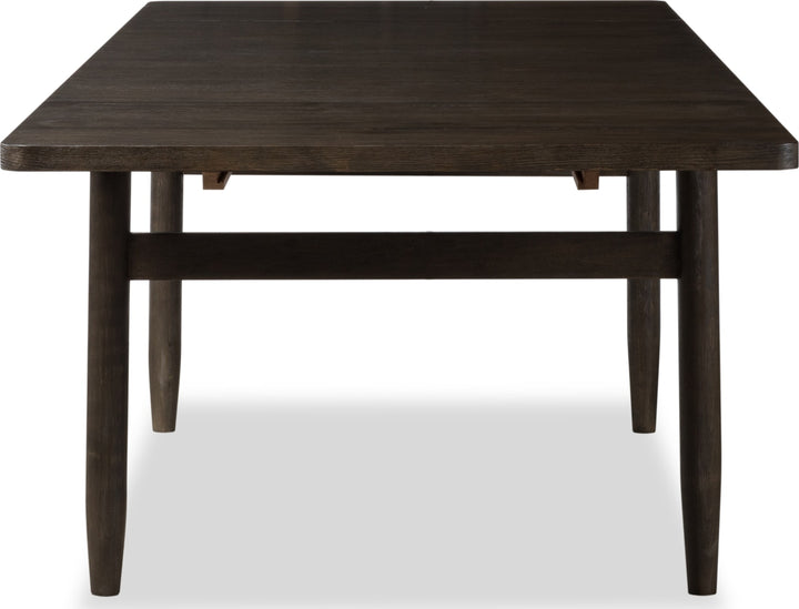 Rockport Double Extension Dining Table in Yin – view 4