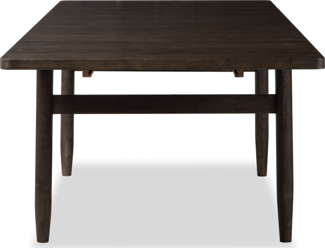 Rockport Double Extension Dining Table in Yin – view 4
