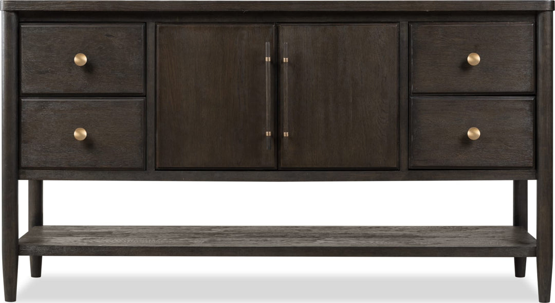 Rockport Four Drawer Two Door Sideboard in Yin – view 2