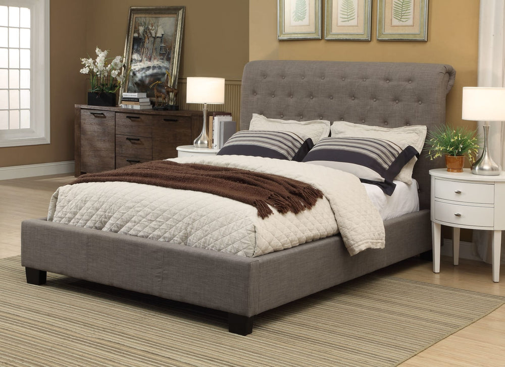 Royal California King-size Tufted Platform Storage Bed