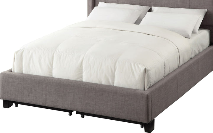 Royal Queen-size Tufted Platform Storage Bed – view 5