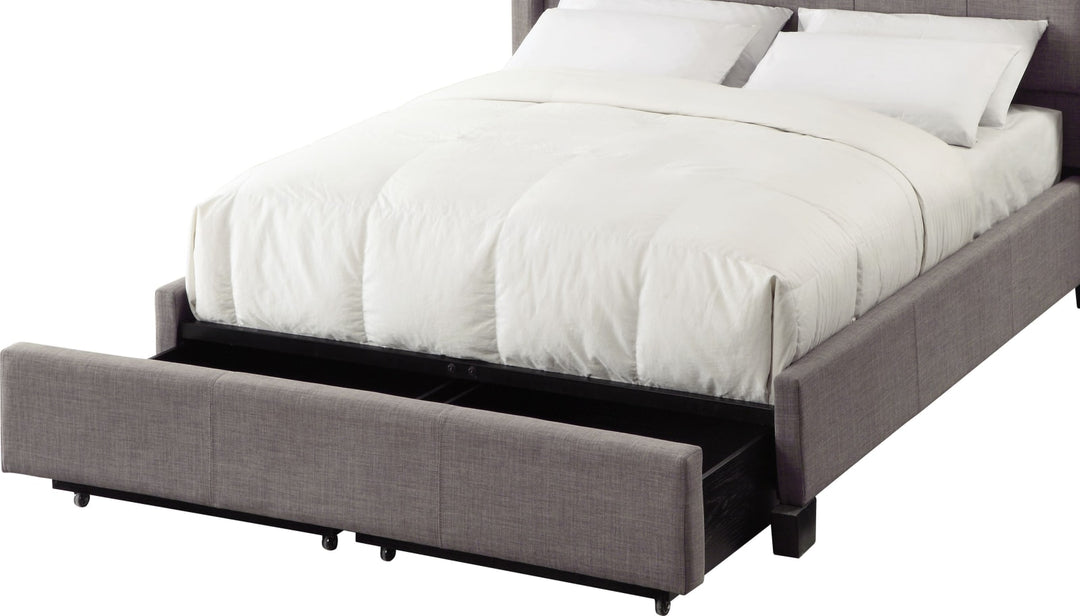 Royal Queen-size Tufted Platform Storage Bed – view 6