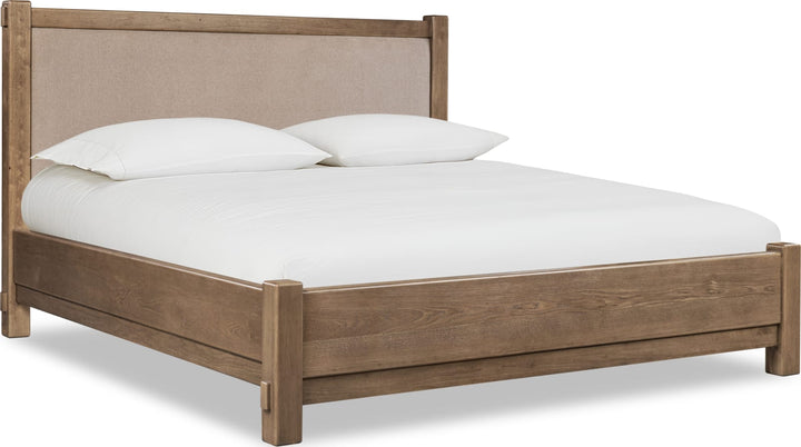 Roycroft QN Bed - Bn/Hrvst Wd – view 3