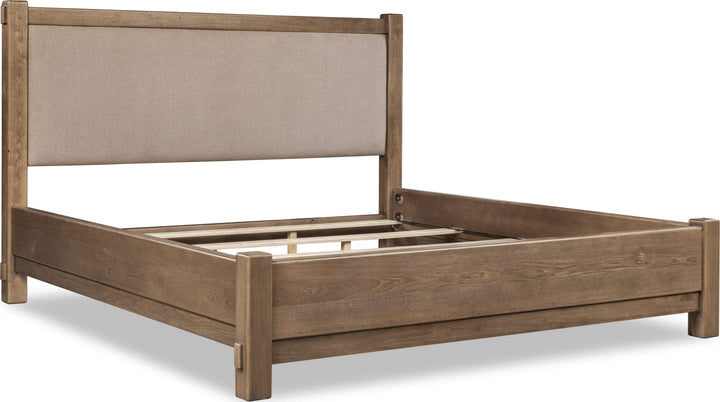 Roycroft QN Bed - Bn/Hrvst Wd – view 4