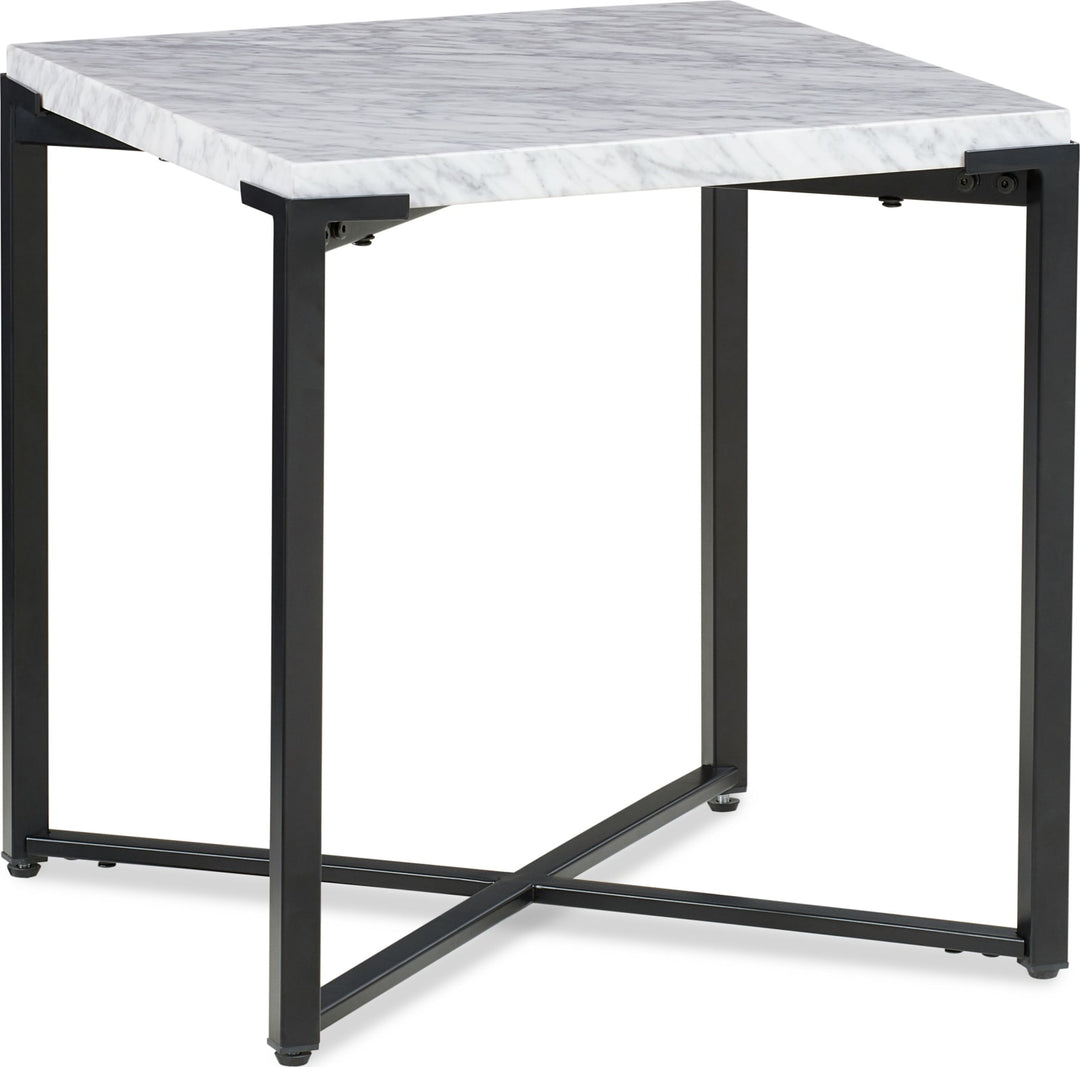 Saxon End Table in Matte Black – view 5