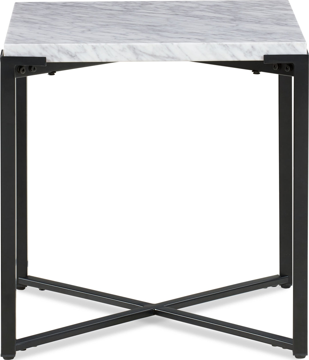 Saxon End Table in Matte Black – view 6