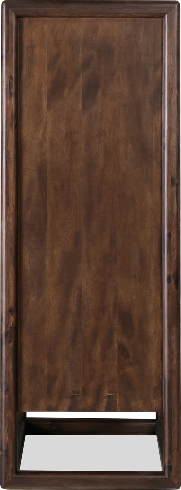 Sol Five Drawer Acacia Wood Chest in Brown Spice – view 5