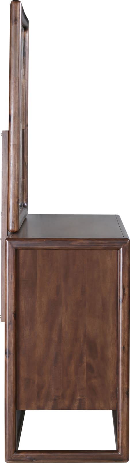 Sol Six Drawer Acacia Wood Dresser in Brown Spice – view 7