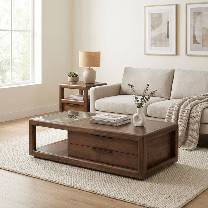 Sol Strg Coffee Table - Br Spc