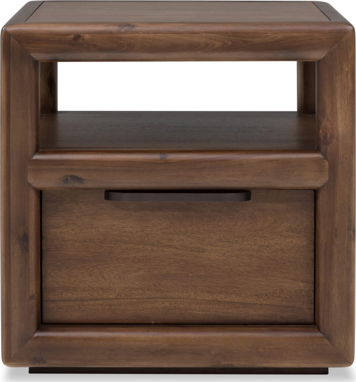 Sol Strg End Table - Brn Spice – view 2