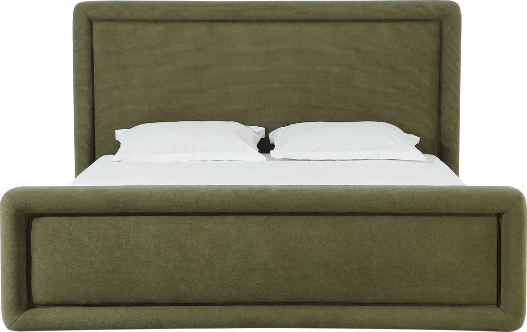 Summit Uph Queen Bed - Moss – view 3