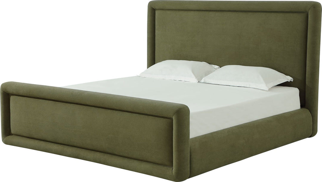Summit Uph Queen Bed - Moss – view 4