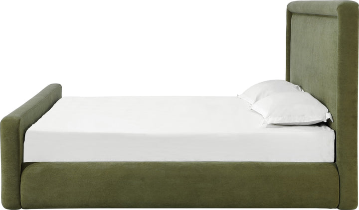 Summit Uph Queen Bed - Moss – view 5