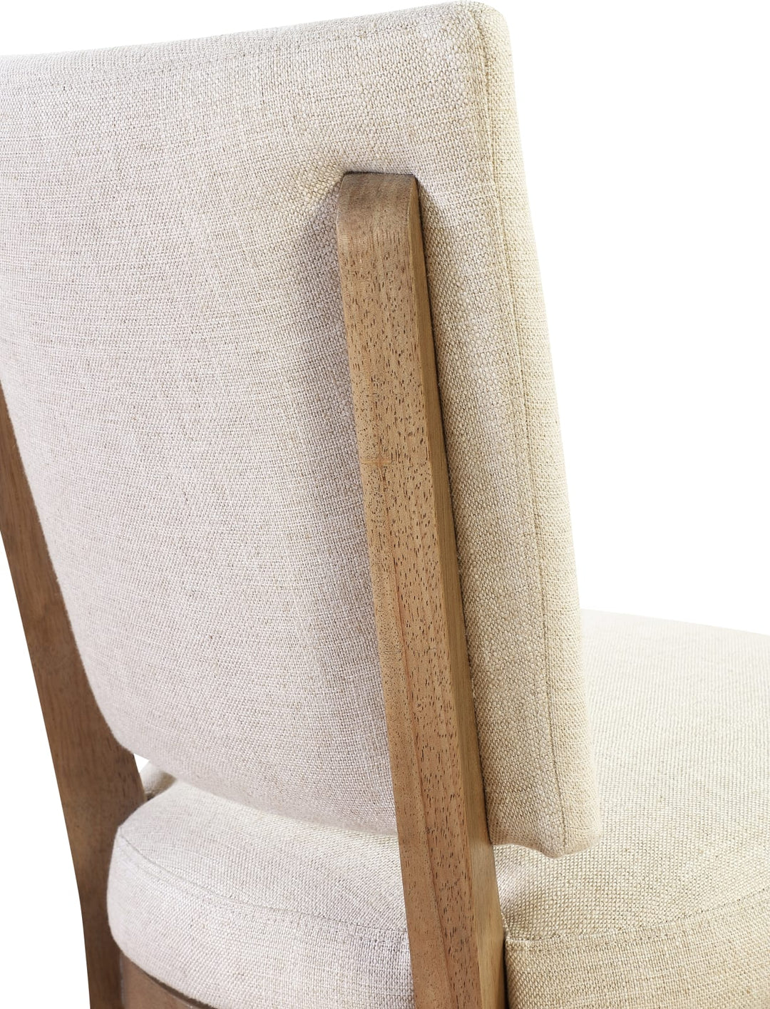 Sumner Channel Back Upholstered Dining Chair in Natural – view 6