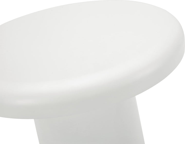Sven Wooden End Table in Rice – view 3