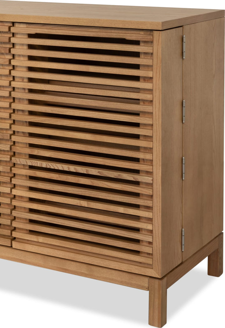 Tanner Bar Cabinet - Flaxen – view 7
