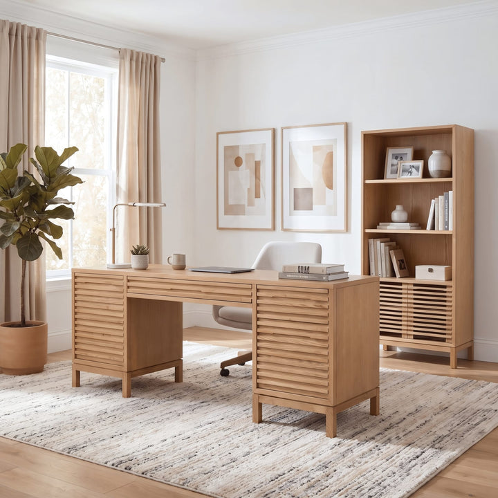 Tanner Bookcase - Flaxen – view 8