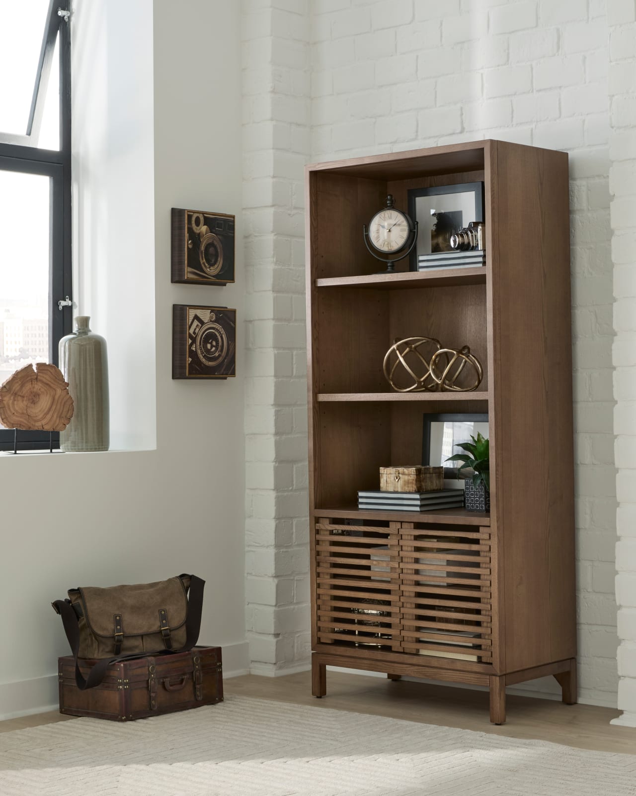 Tanner Bookcase - Roux